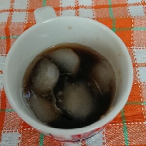 チョコ練乳アイスコーヒー